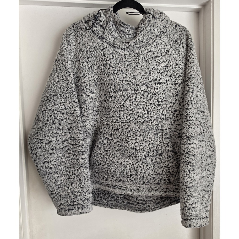 Pink Victoria's Secret Women's Pullover Sweatshirt Size L Gray Polyester